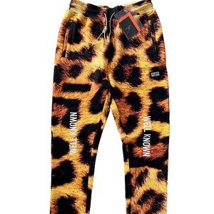 Well Known Studios The Bond Street Sweatpants in Cheetah ( S )
